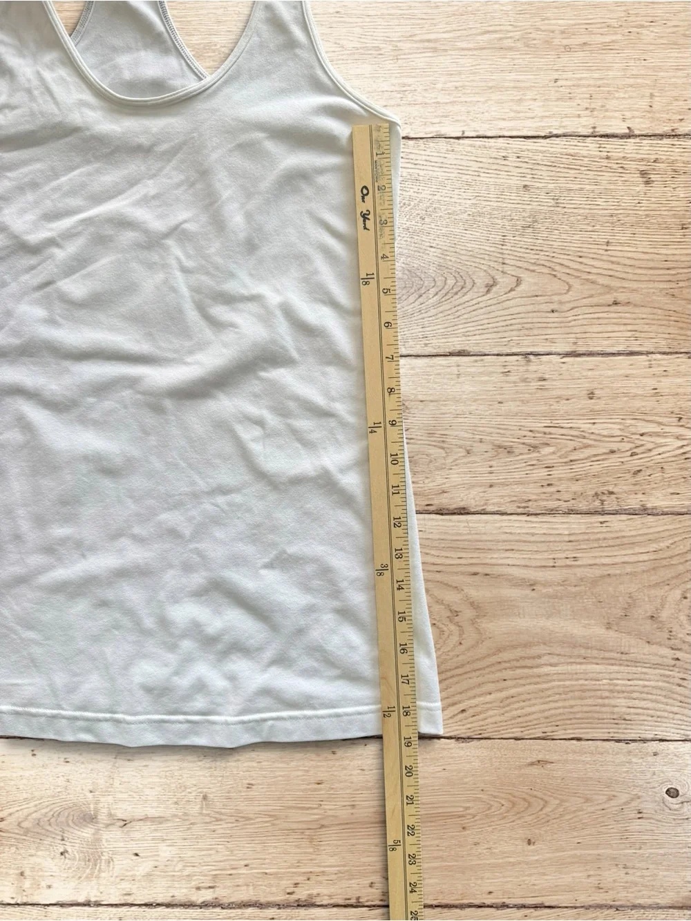 lululemon athletica white racerback